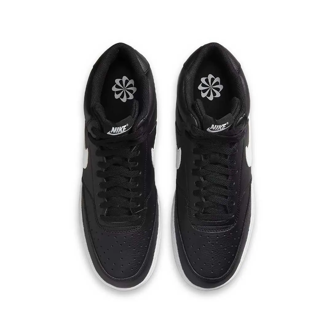 Nike - Men's Court Vision Mid Next Nature Shoes (DN3577 001) New Nike Wrestling Shoes