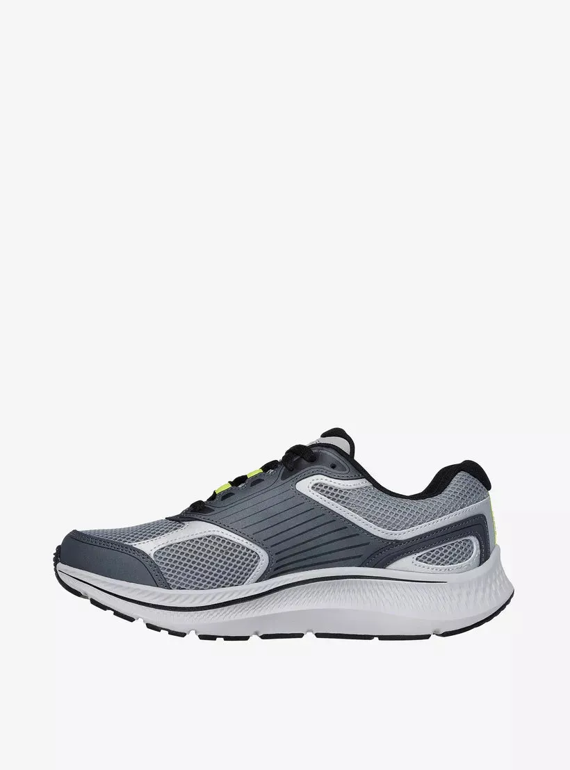 GO RUN CONSISTENT 2.0 - SILVER WOLF - GRAY BLACK Running Shoe Clip Art