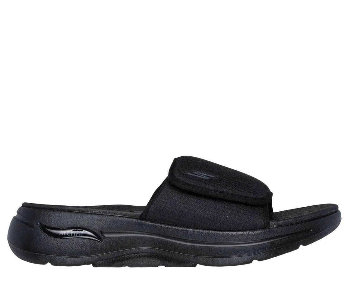 Bobs Sandals GO WALK ARCH FIT SANDAL - MANTA RAY BAY - BLACK BLACK
