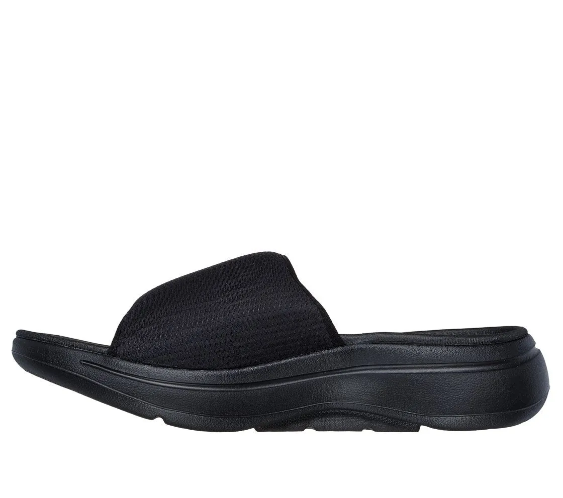 GO WALK ARCH FIT SANDAL - MANTA RAY BAY - BLACK BLACK Sandals Curacao Map