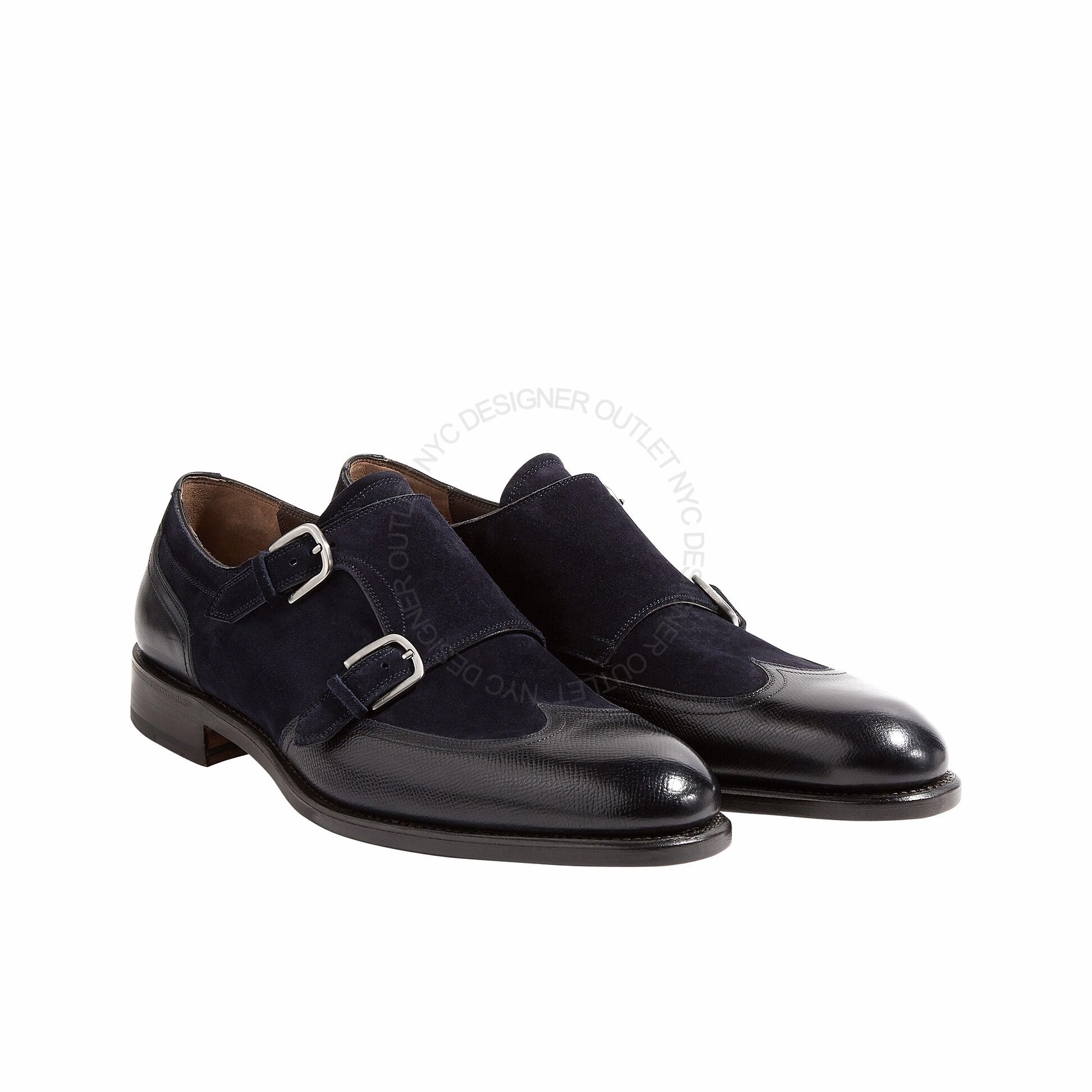 Prada Penny Loafers Ferragamo Adison Double Monk-Strap Loafers