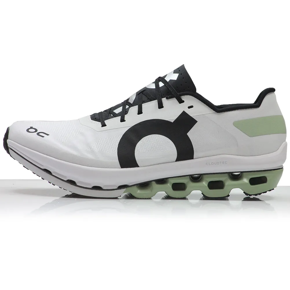 On Cloudboom Echo Men's Running Shoe - White/Black Road Vs Trail Running Shoes