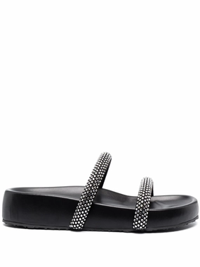 Crocs Sandals Croissette crystal-embellished sandals