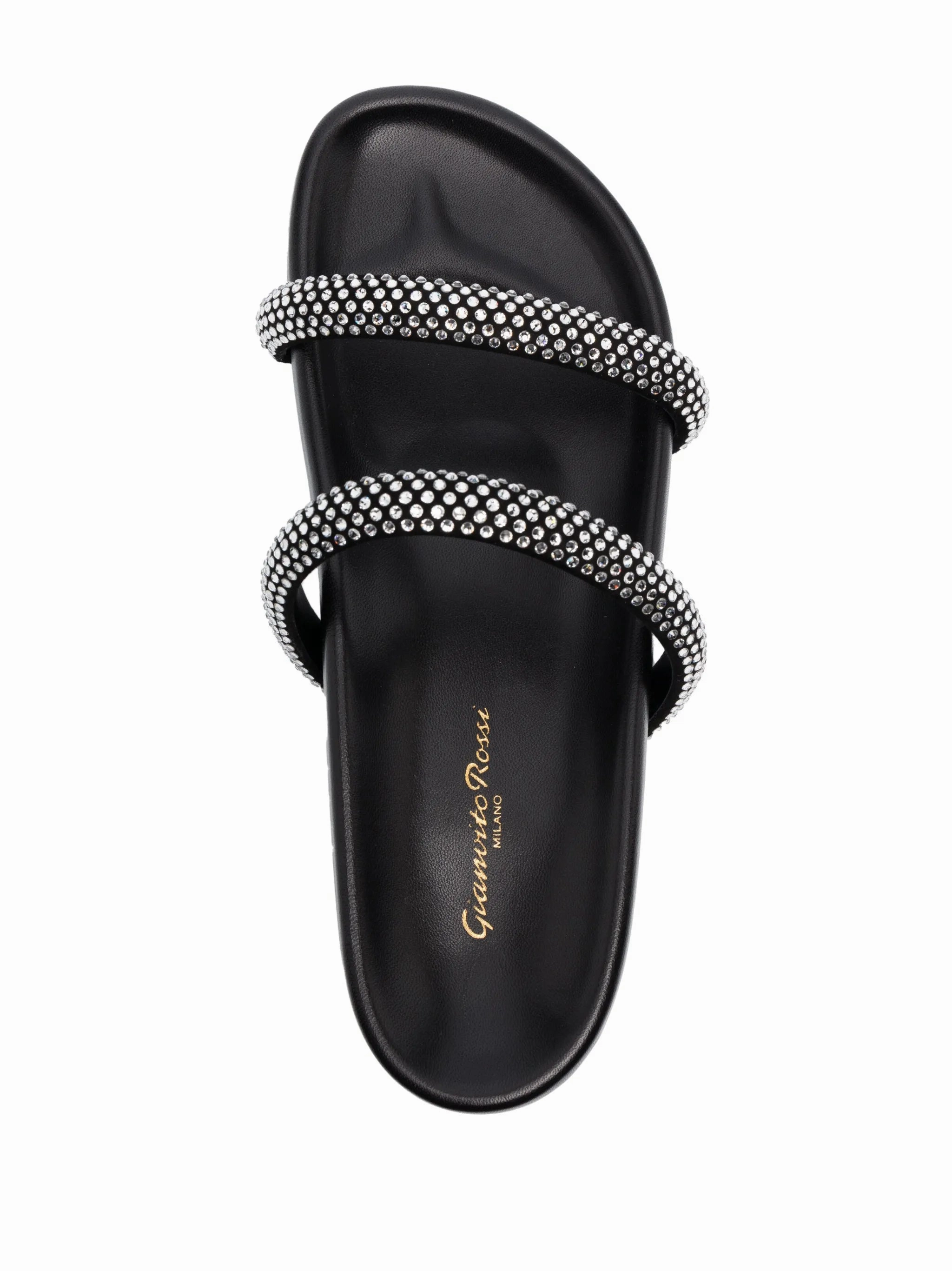 Planters Fasciitis Sandals Croissette crystal-embellished sandals