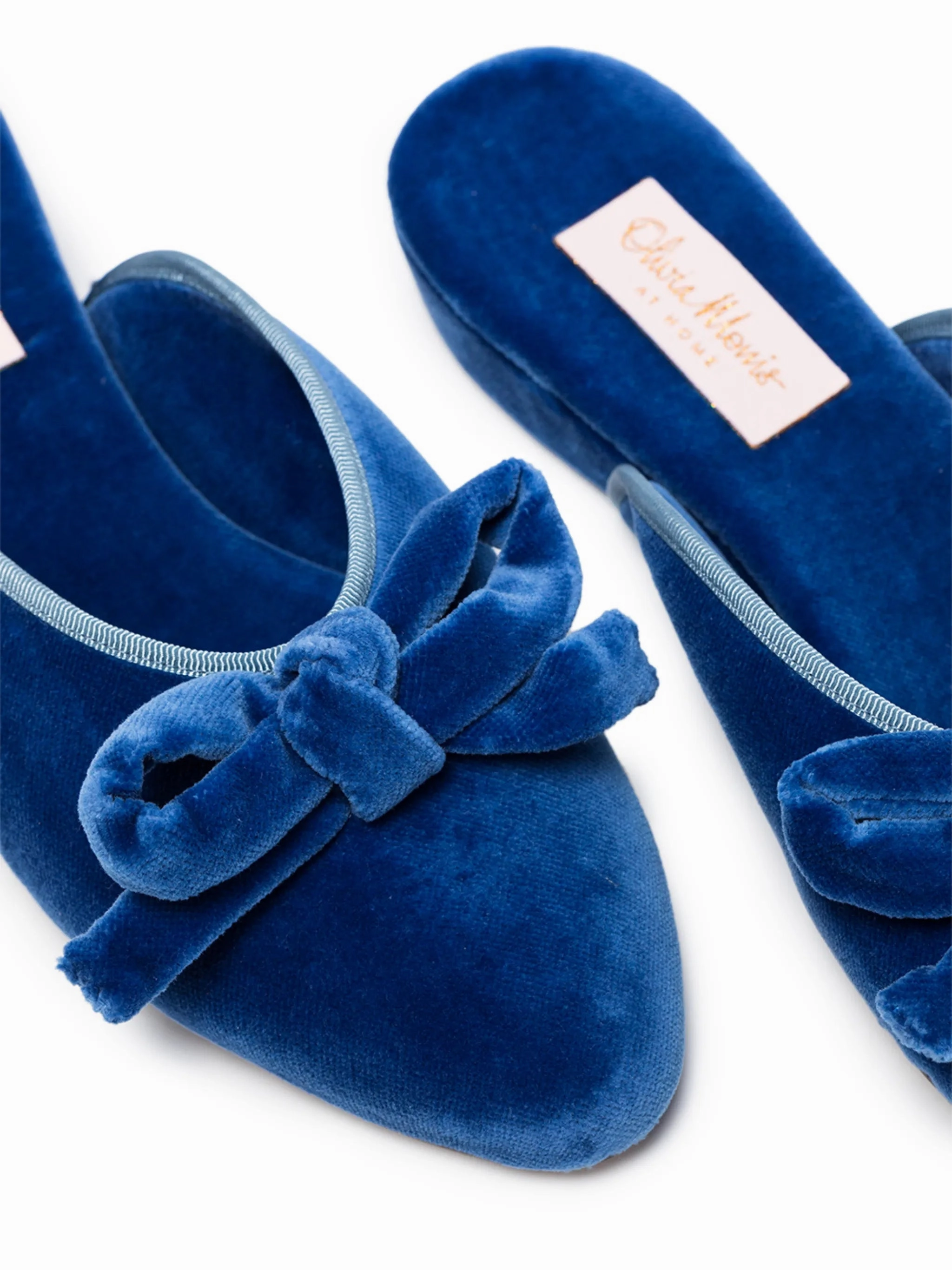 Daphne velvet slippers Jordan Slides