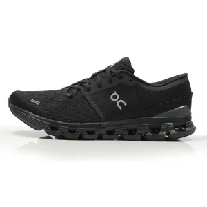 Running Under Shoes On Cloud X 4 Men's Running Shoe - Black/Eclipse