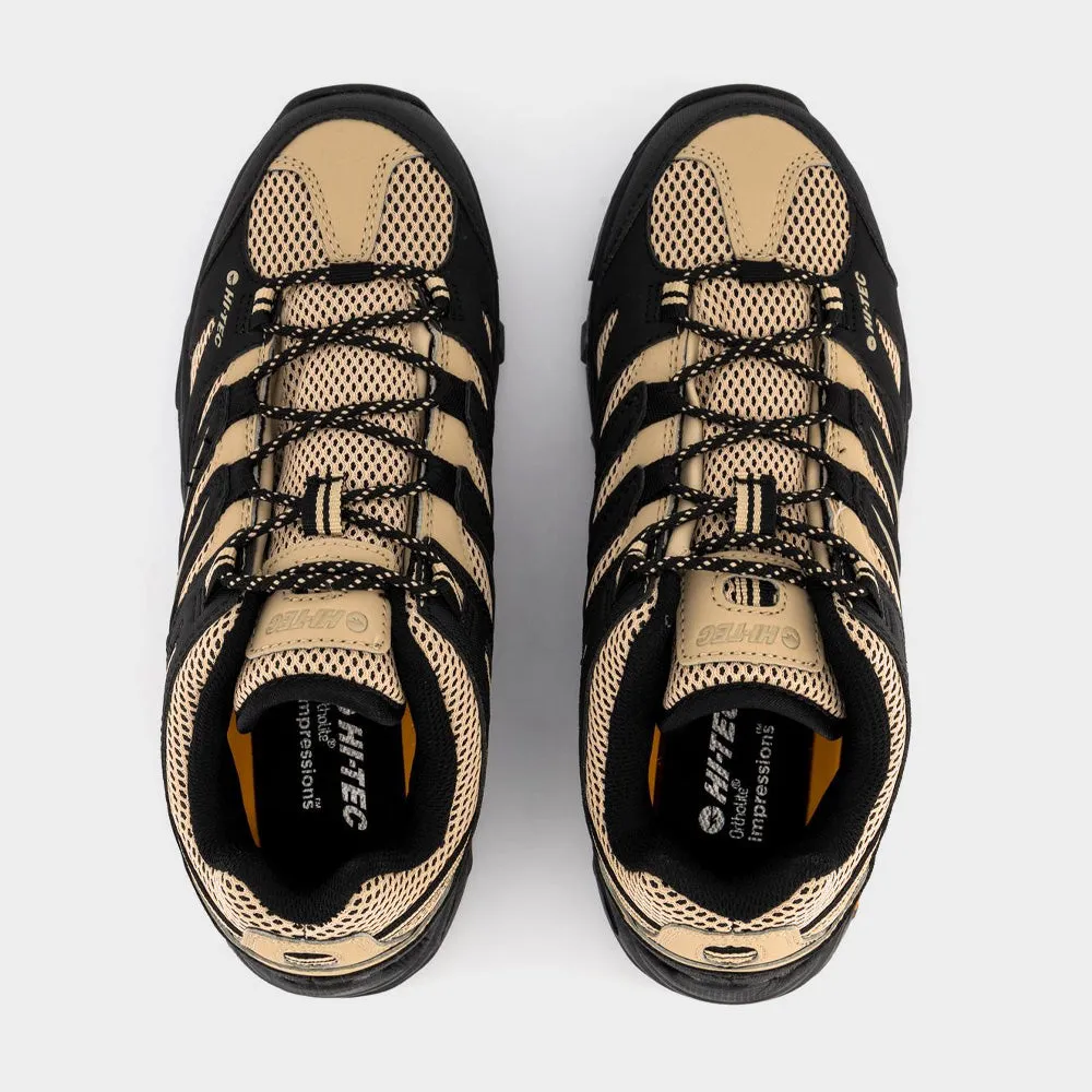 Hi-Tec Mens Tarantula Outdoor Shoes Beige Hiking Shoes Cairns