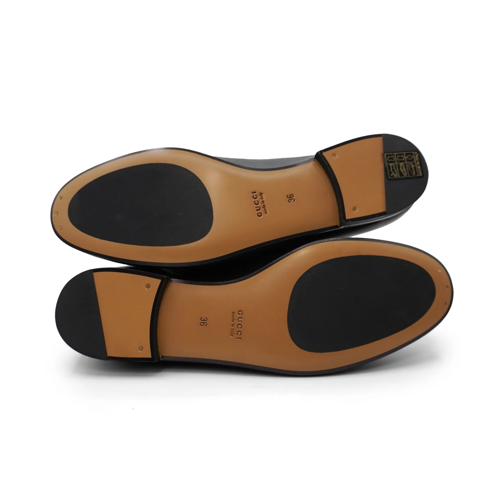 Loafers With Navy Suit Gucci 'Jordaan' Loafers - Women's 36