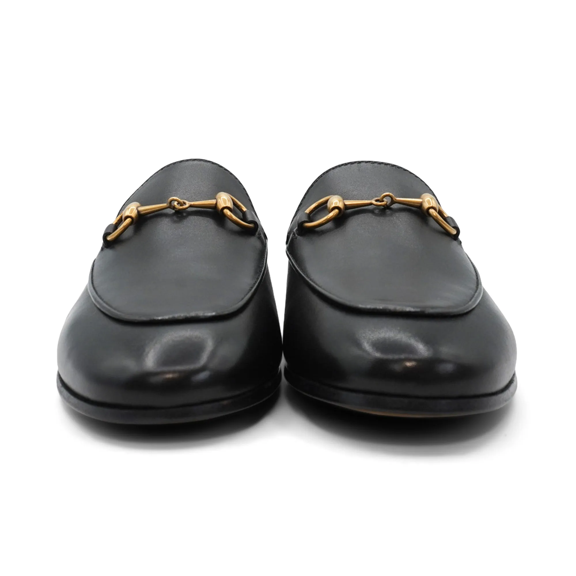 Gucci 'Jordaan' Loafers - Women's 36 Patent Leather Tuxedo Loafers