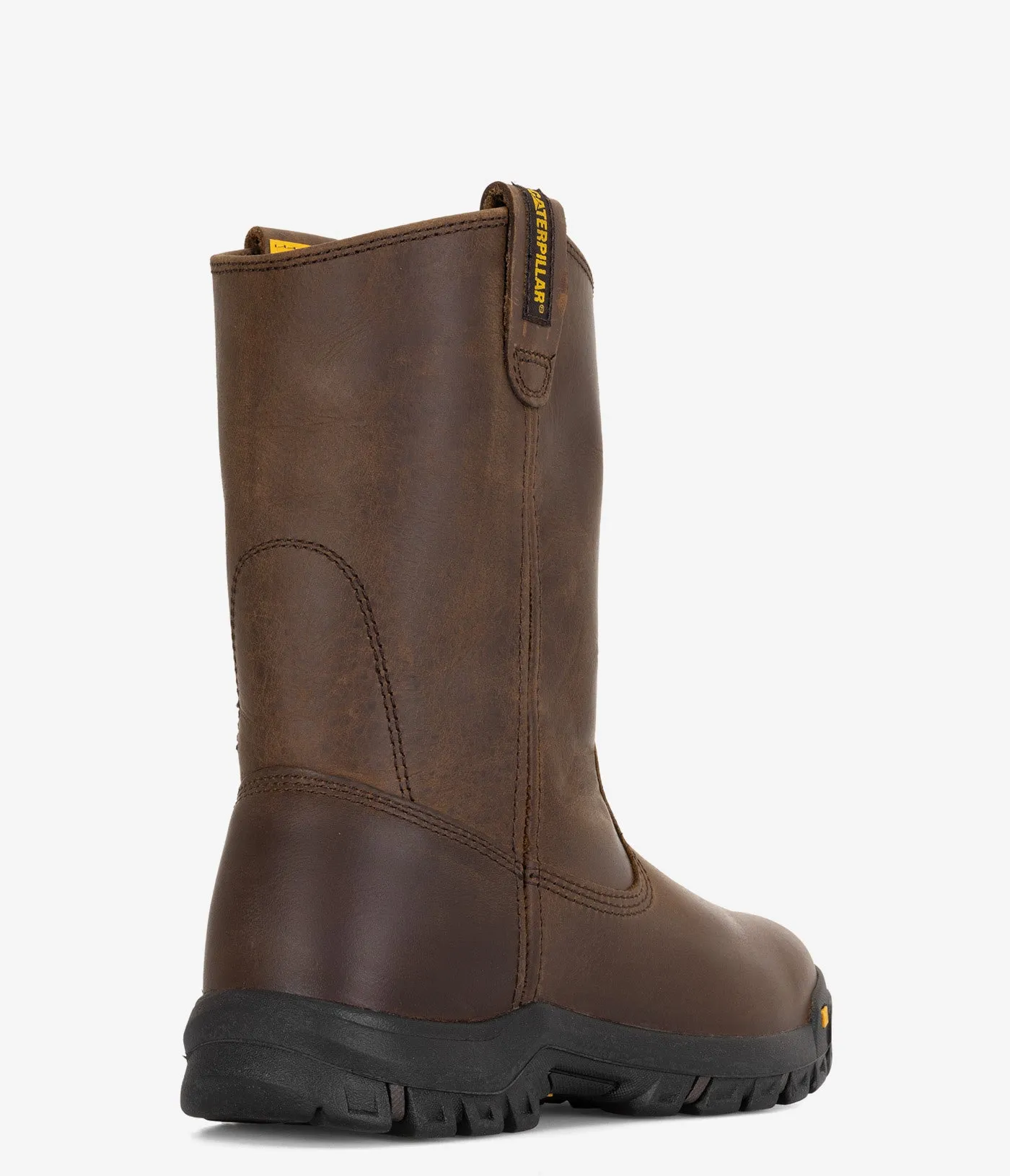 Warmest Boots CAT Footwear Drawbar Pull-On Work Boot - Men