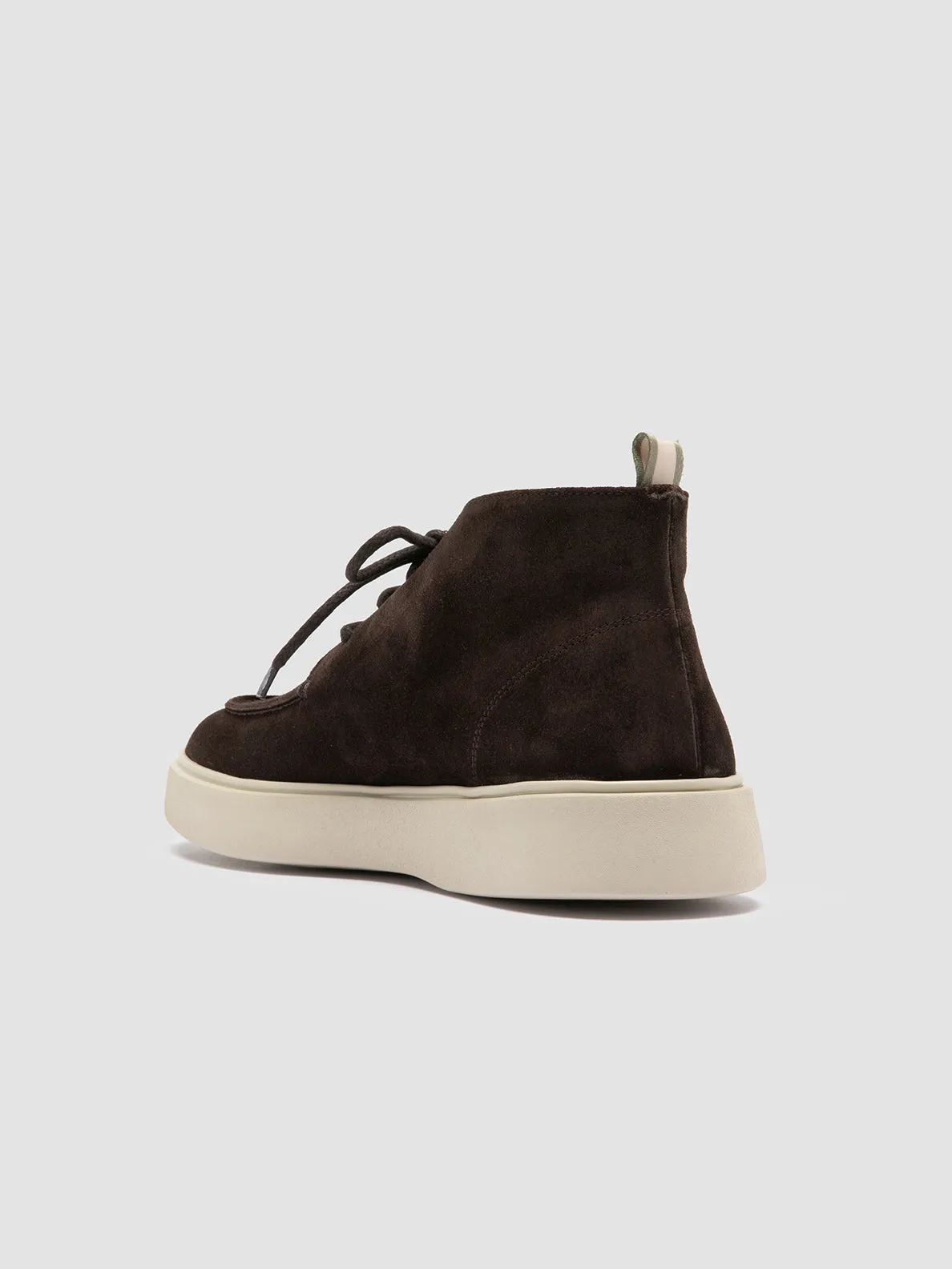 Work Rain Boots FRAME 002 - Dark Brown Suede Chukka Boots