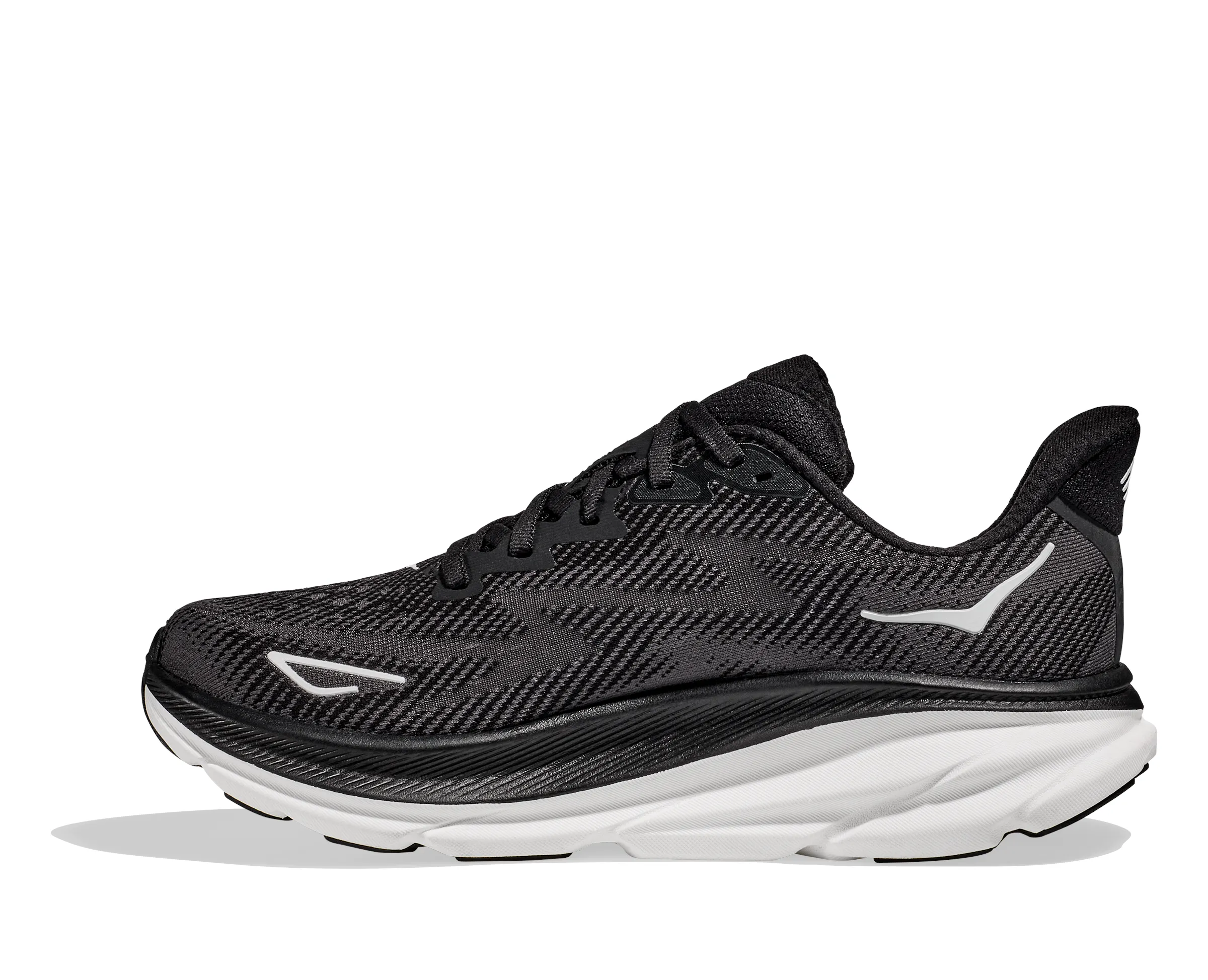 Hoka Men's Clifton 9 - Black/White Challenger Atr 7