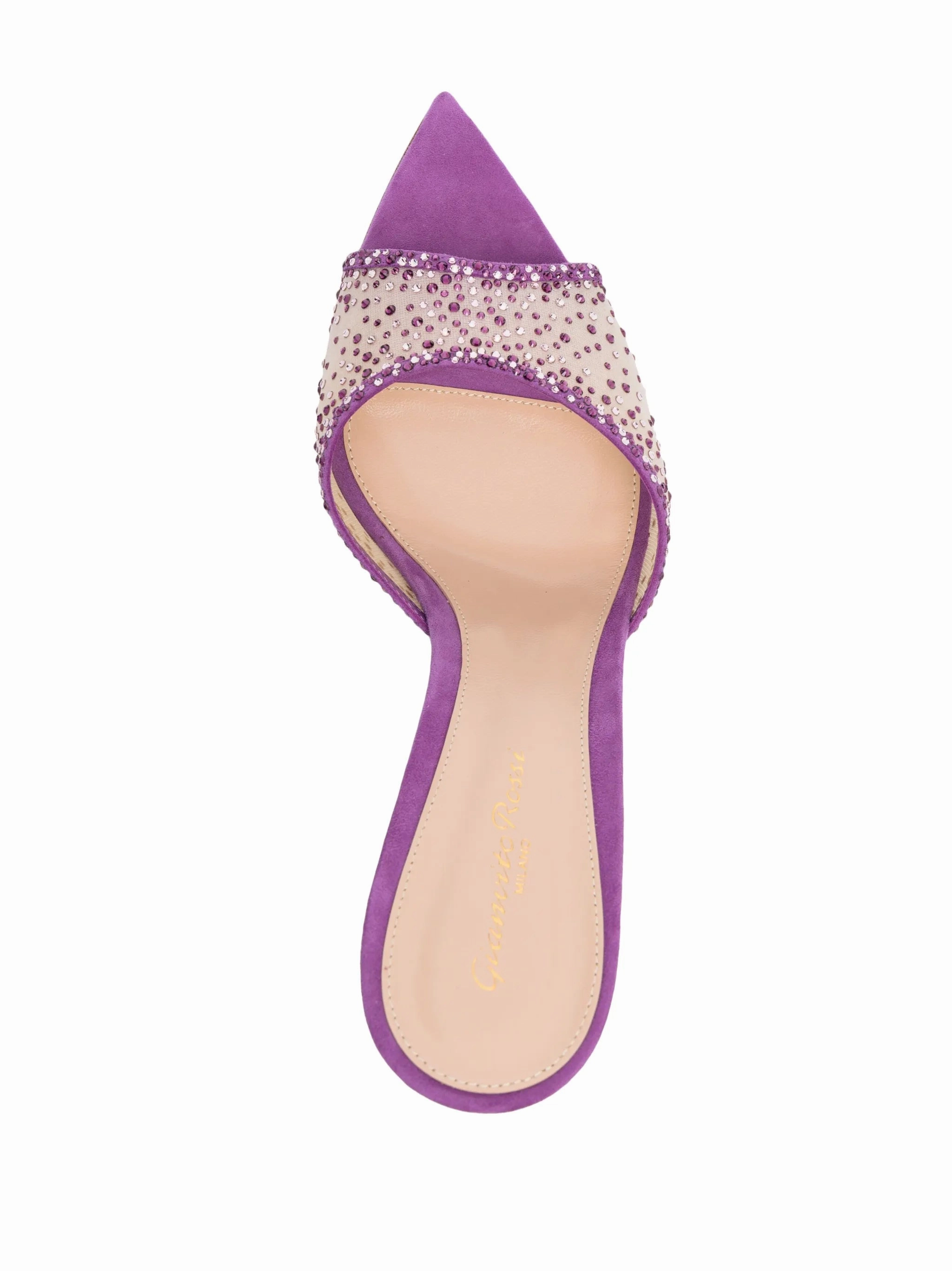 103mm Elle crystal-embellished sandals Grill Sandals