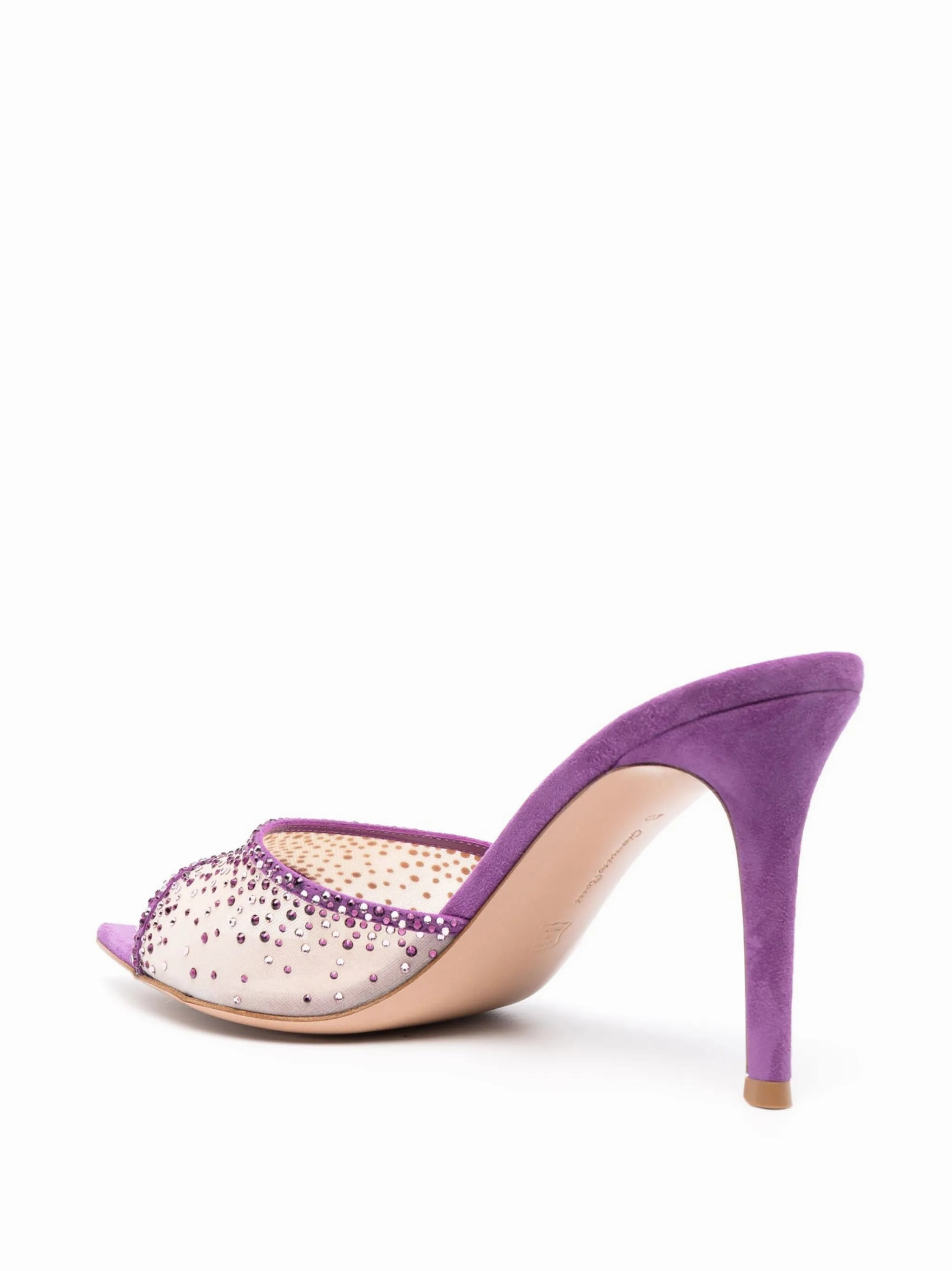 103mm Elle crystal-embellished sandals Versace Sandals