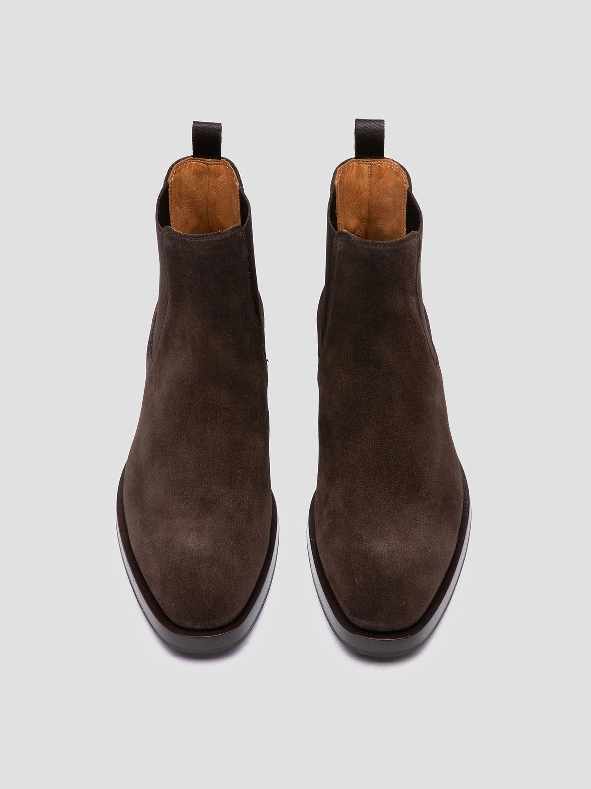 Mountain Hiking Boots ORTEGA 003 - Brown Suede Chelsea Boots
