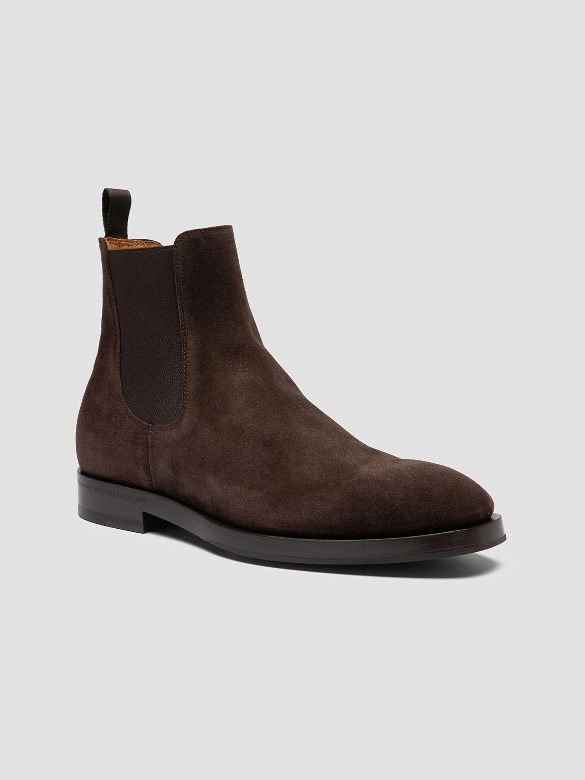 Steel Toe ORTEGA 003 - Brown Suede Chelsea Boots