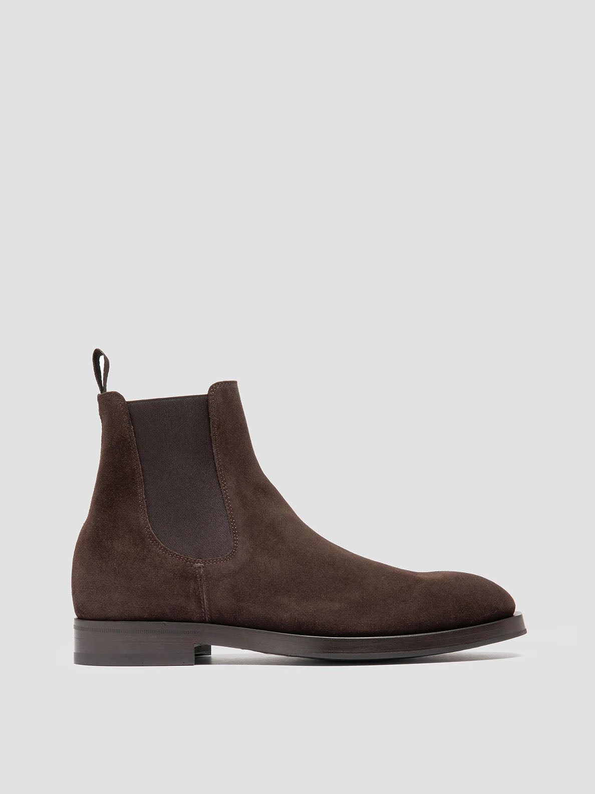 ORTEGA 003 - Brown Suede Chelsea Boots Cowboy Style Boots