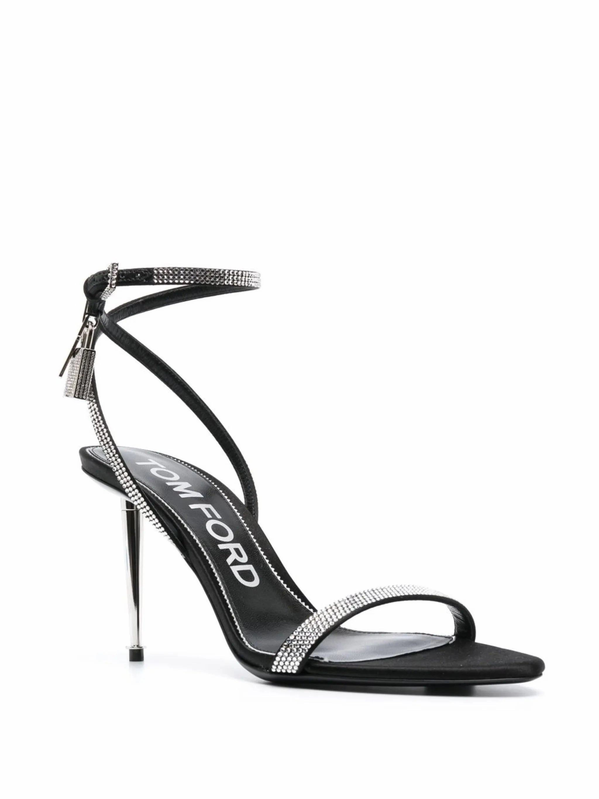 Shamma Sandals 105mm crystal-embellished sandals