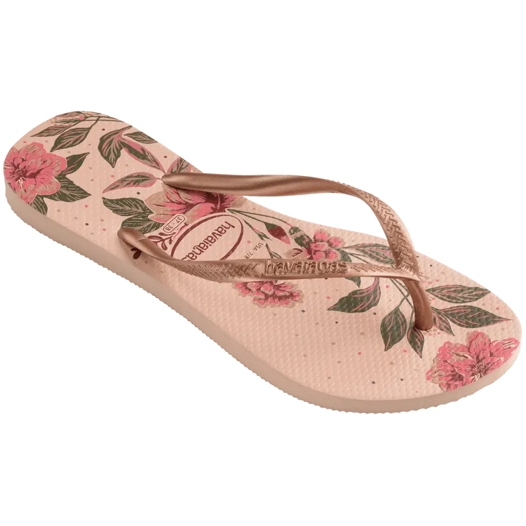 Sandals Ochi Beach Resort HAVAIANAS SLIM ORGANIC - BALLET ROSE.GOLDEN BLUSH.PINK