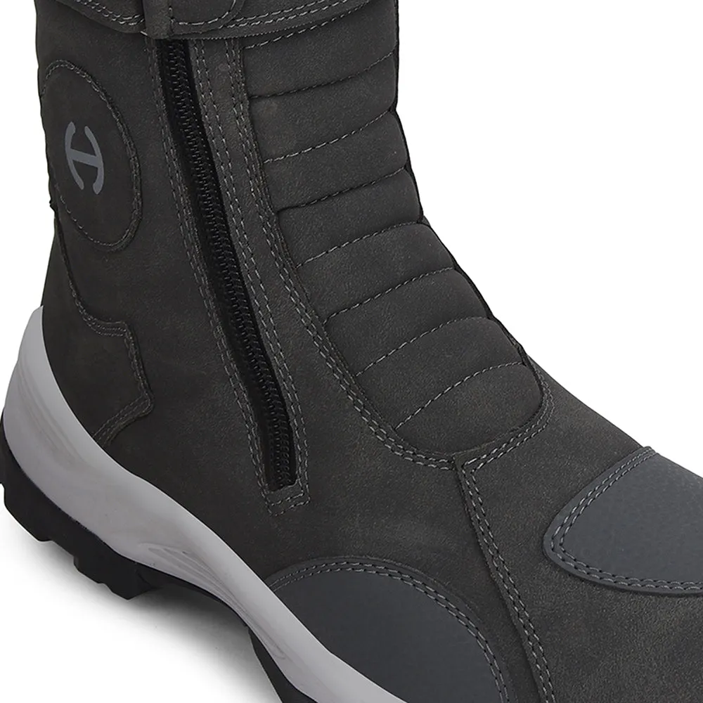 Healers Dark Grey Sports Trekking & Hiking Boot For Men PENGONGG-E By Liberty Hoka Hiking Shoes