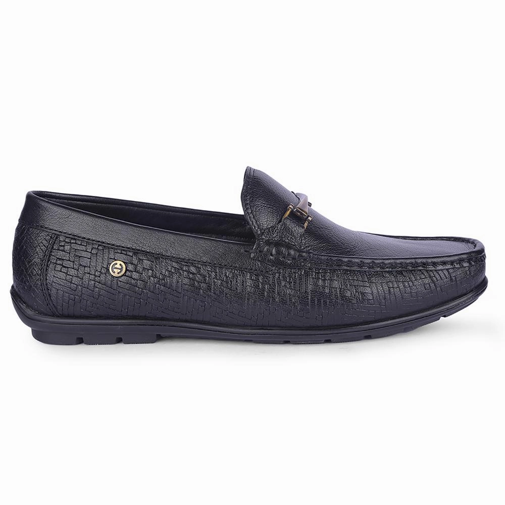 Healers By Liberty Mens OSL-49 Black Formal Loafers Best Work Loafers