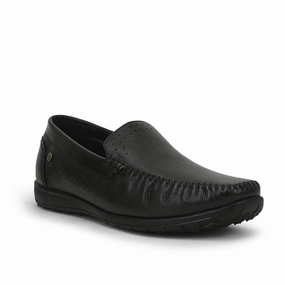 Healers Casual Non lacing Loafers Shoes For Men (Black) JPL-271 By Liberty Earth Loafers