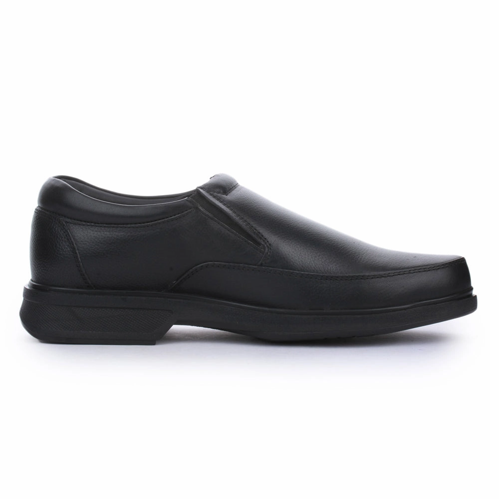 Loafers High Heels Healers Formal (Black) Slip-On Loafers Shoes For Men FL-1413 By Liberty