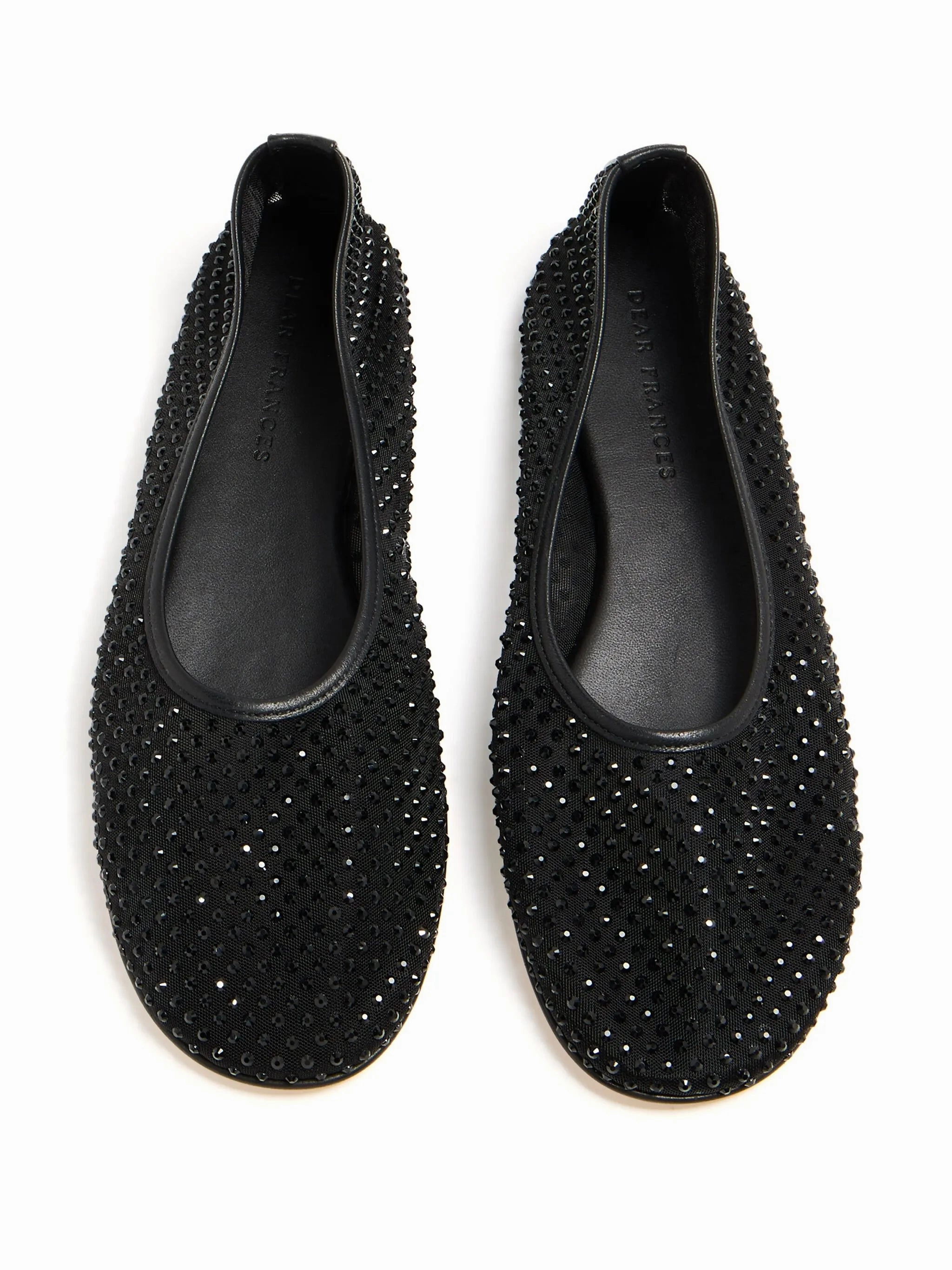 Flat Plateau Shoes Balla crystal ballerina shoes