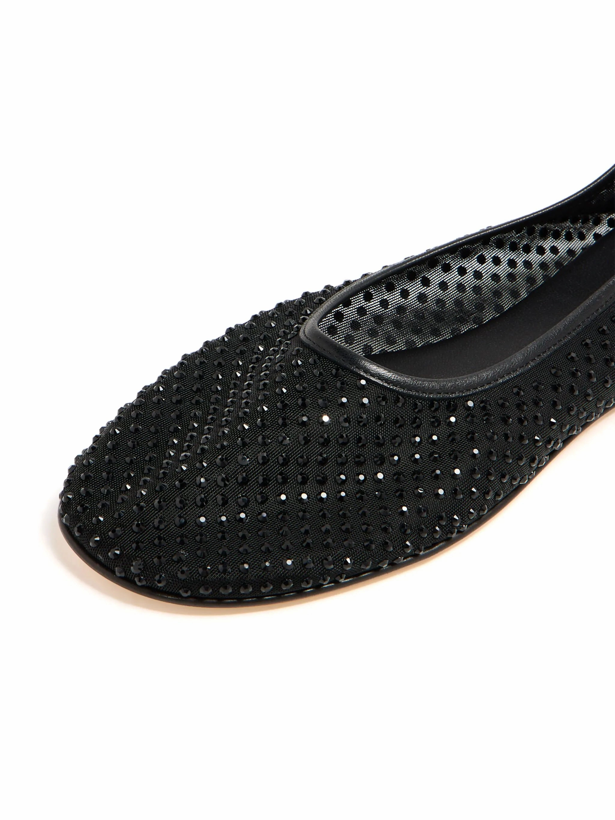 Balla crystal ballerina shoes Shoes Insoles For Flat Feet