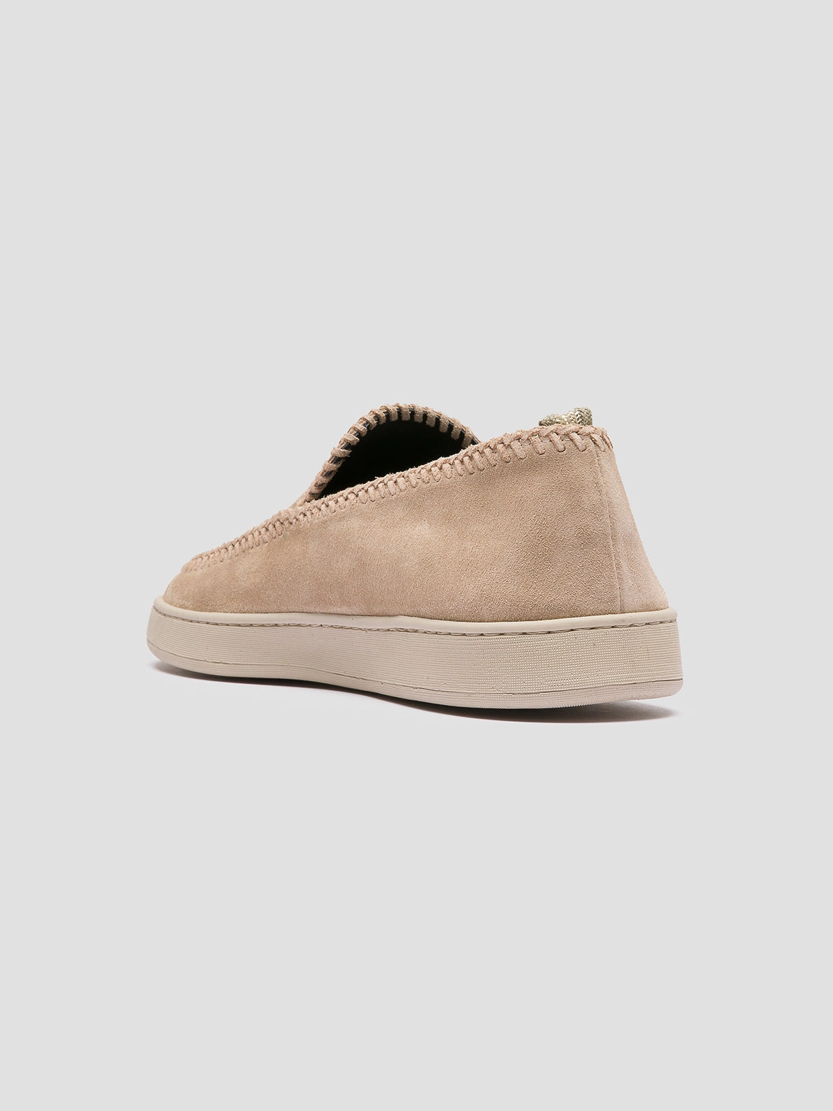 HERBIE 011 - Beige Suede Penny Loafers Tasseled Leather Loafers