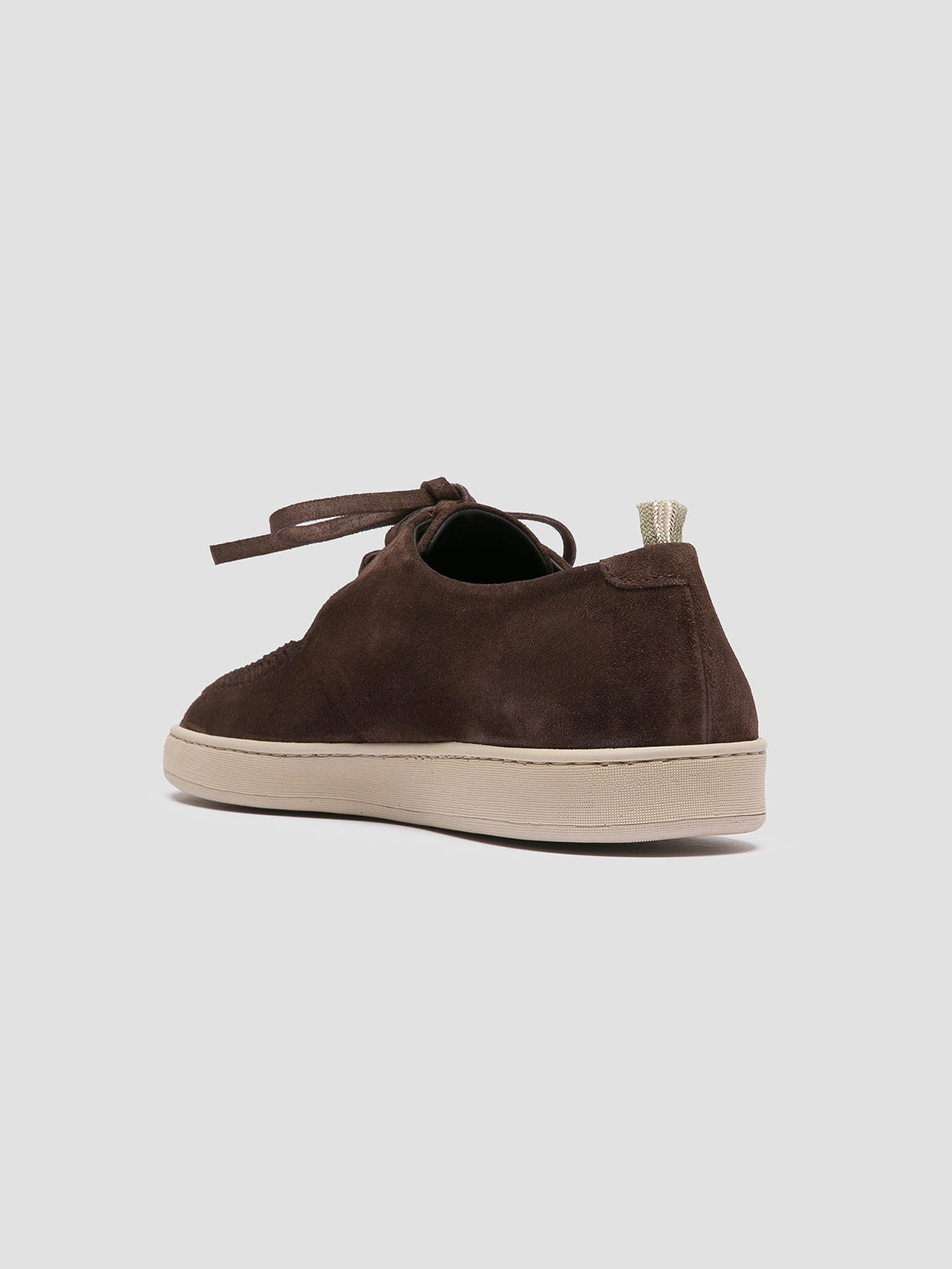 HERBIE 012 - Dark Brown Suede Derby Shoes Vans Slip On Loafers