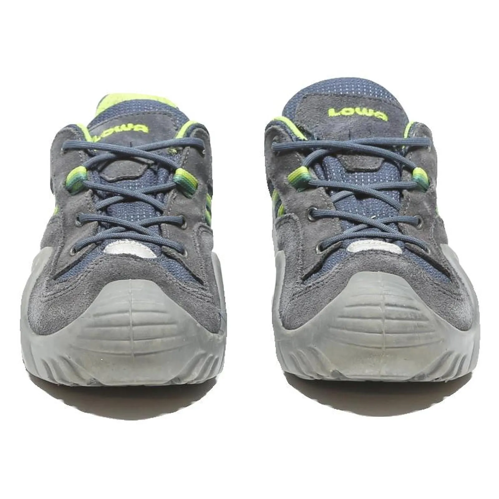 Tex Hiking Shoes LOWA Men Synthetic Grey & Navy Hiking Trainers UK 5.5 Comfort Outdoor