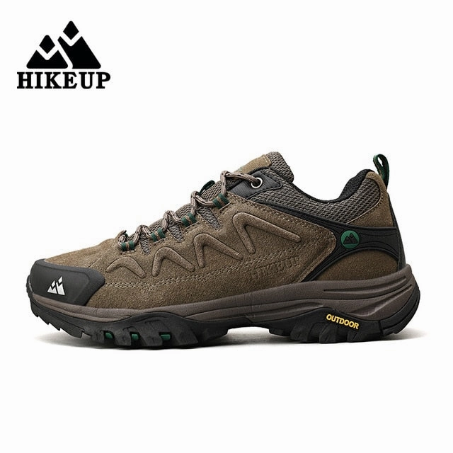 HIKEUP Summer Leather Men Hiking Shoes Tourist Trekking Sneakers Mountain Climbing Sneakers Trail Jogging Outdoor Shoes For Men Buy Hiking Shoes Near Me