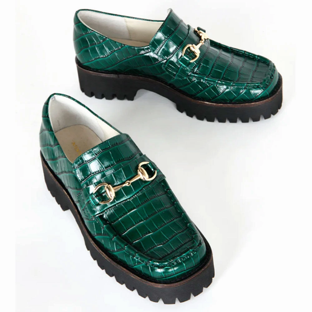 HK 2 Loafer Platform Leather Oxfords