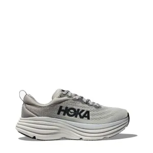 Hoka Men's Bondi 8 Sneaker in Sharkskin/Harbor Mist Shoes Eu