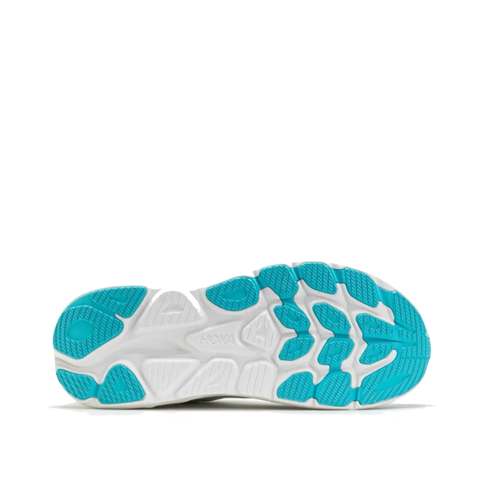 Shoes Online Store Hoka Men's Clifton 10 Sneaker in White/Skyward Blue