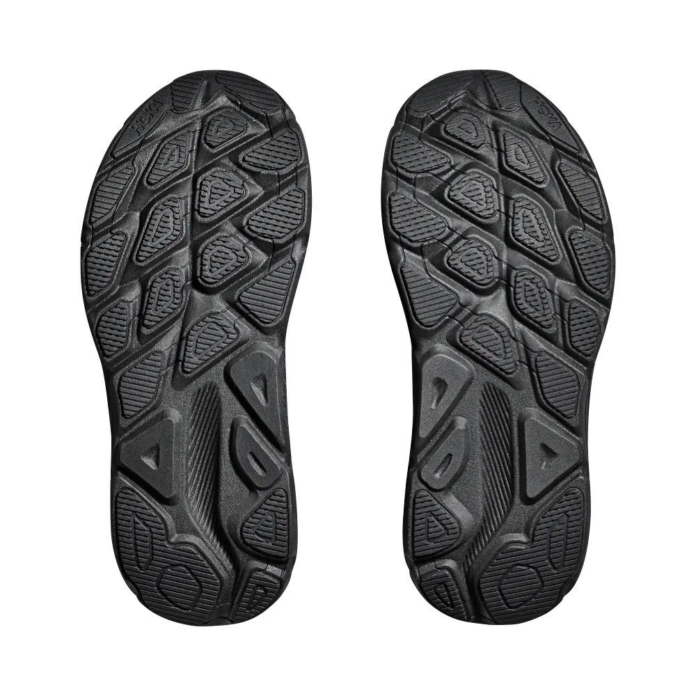 Clifton 2 Hoka Men's Clifton 9 GTX Sneaker in Black/Black