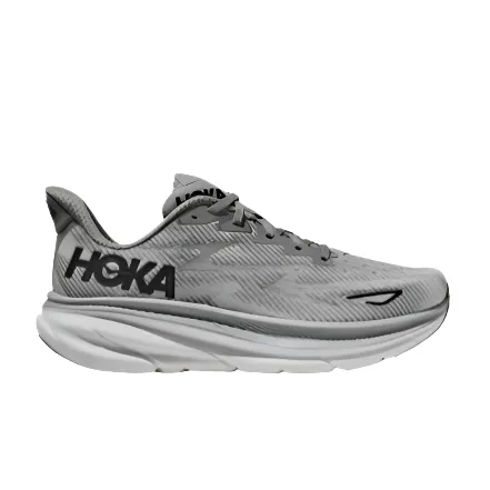 HOKA Men's Clifton 9 Sneaker - Harbor Mist/Black Average Cost Of Shoes