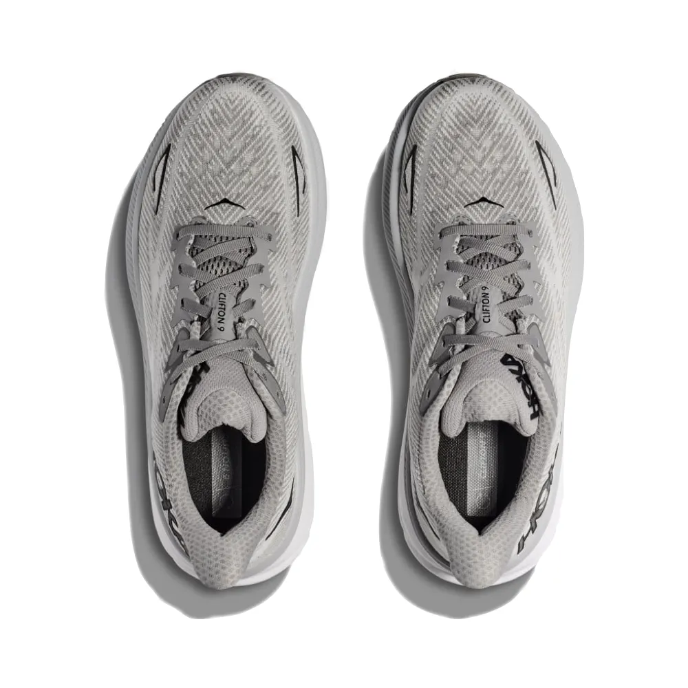 Hoka Men's Clifton 9 Sneaker in Harbor Mist/Black Store That Sells Shoes Near Me