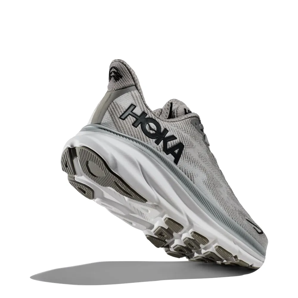 Humble Tx Hoka Men's Clifton 9 Sneaker in Harbor Mist/Black