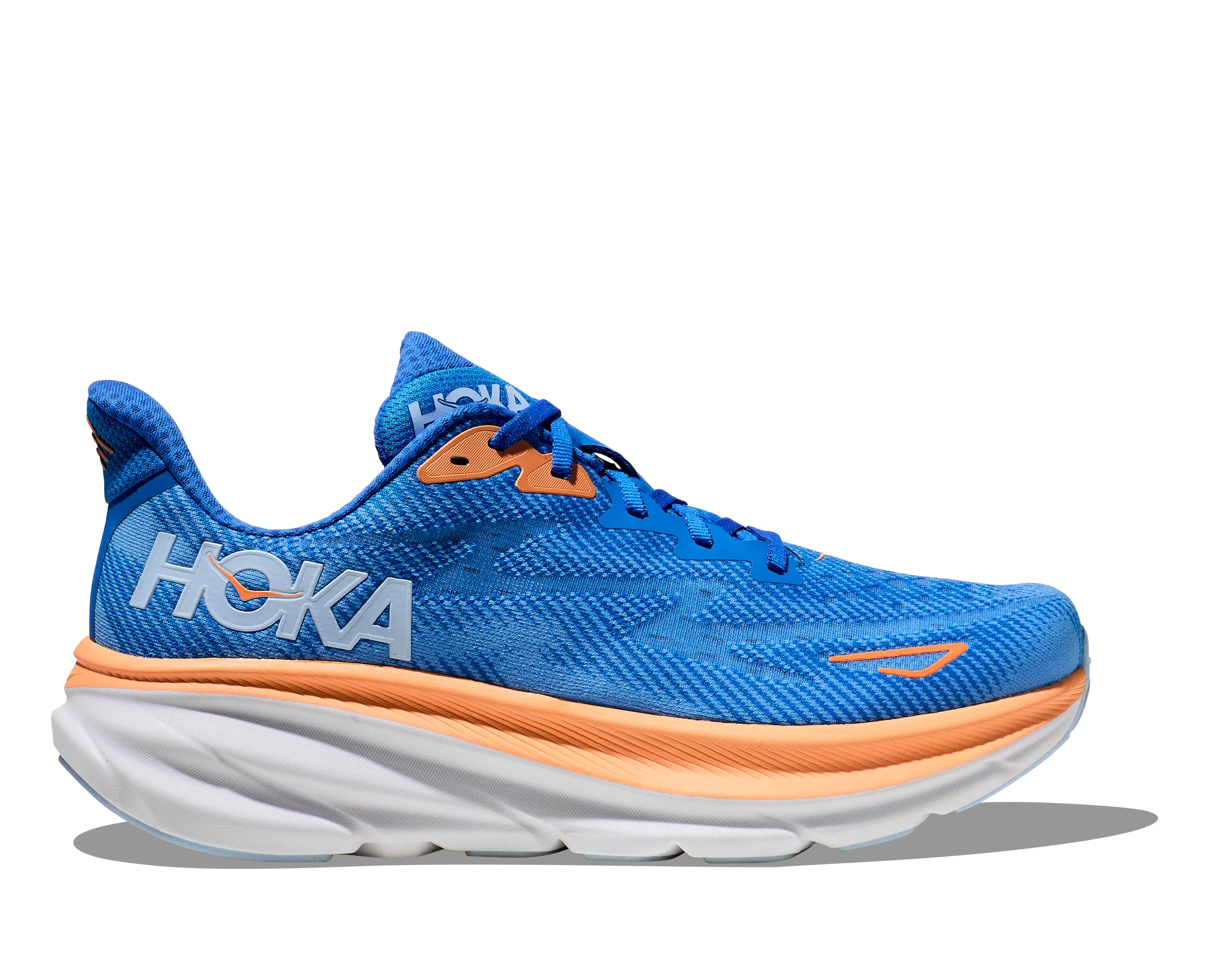 HOKA Men's Clifton 9 Sneaker Lightweight Running Shoe - Coastal Sky/All Aboard Shoes Stock Symbol