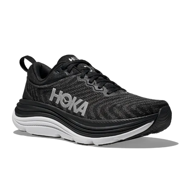 Shoes For Medical Professionals HOKA Men's Gaviota 5 Wide Black/White