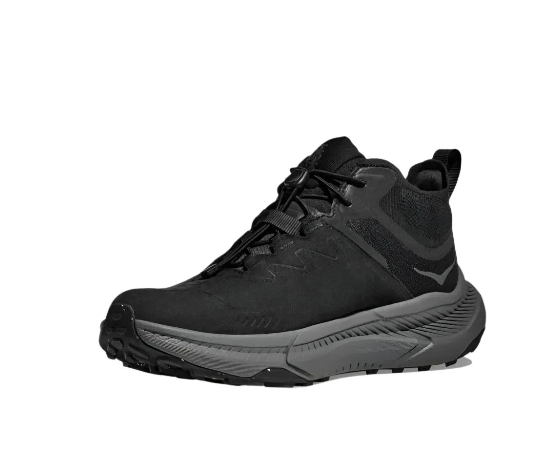 HOKA Men's Transport Chukka GORE-TEX Waterproof - Black/Black Bondi Vs Clifton