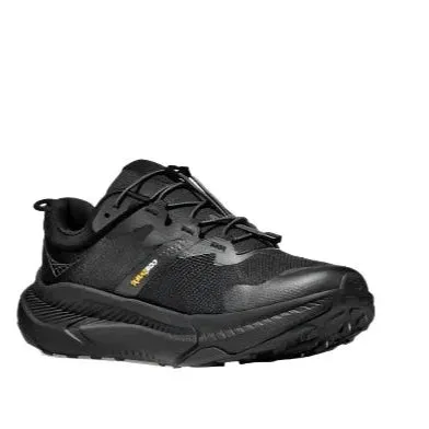 Hallux Rigidus HOKA Men's Transport Sneaker - Black/Black