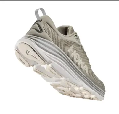 HOKA ONE Men's Gaviota 5 Everyday Running Sneaker - Barley/Oat Milk Size 16 Shoes