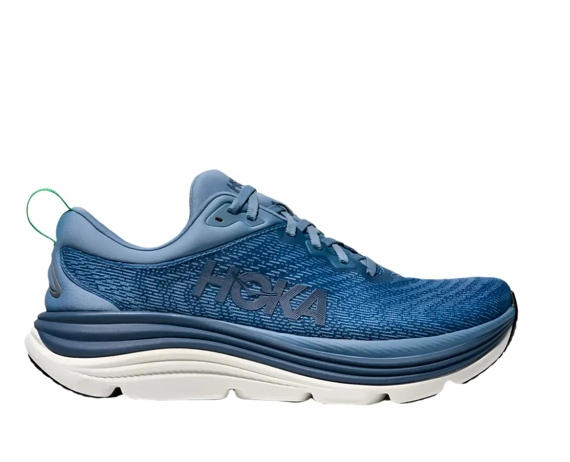 HOKA ONE Men's Gaviota 5 Everyday Running Sneaker - Downpour/Thunder LightWeight
