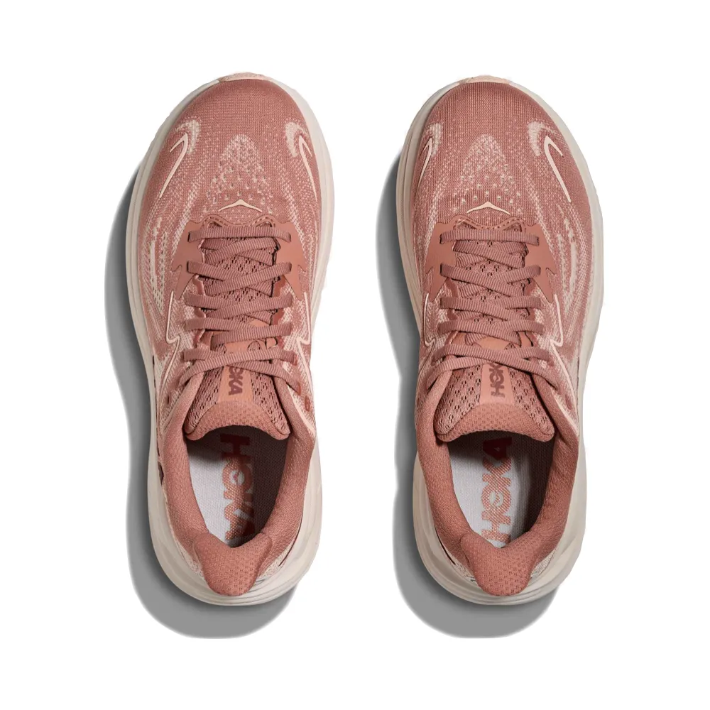 Shoes In Springfield Mo Hoka Women's Clifton 10 Sneaker in Blush/Rose Latte