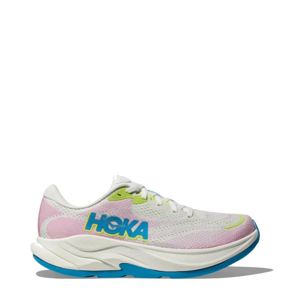 Nepal Hoka Women's Rincon 4 Sneaker in Frost/Twilight Pink
