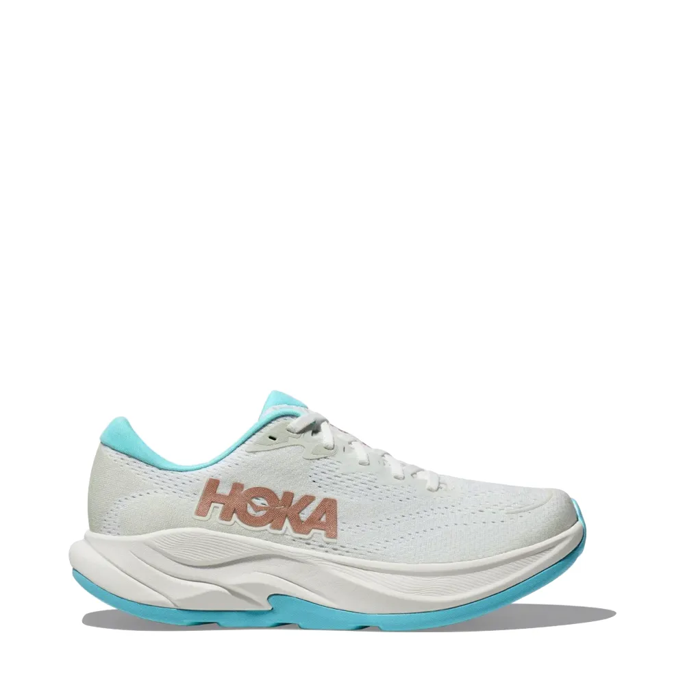 Shoes At Walmart Hoka Women's Rincon 4 Sneaker in Frost/Rose Gold