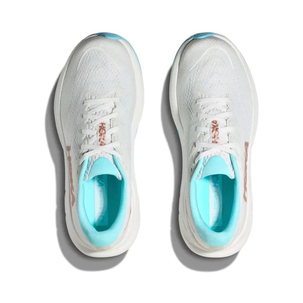 Stillwater Ok Hoka Women's Rincon 4 Sneaker in Frost/Rose Gold